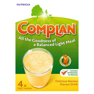 Banana Flavour Nutritional Drink - 4 X 55G